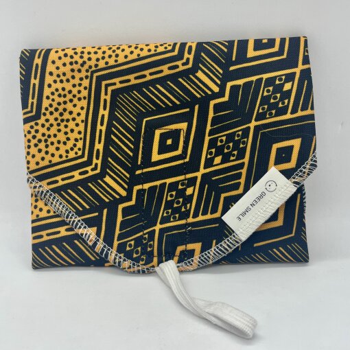 Svačinový ubrousek Černá geometrie